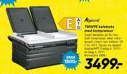 Bilka TWW95 køleboks med kompressor, DKK 3499 tilbud