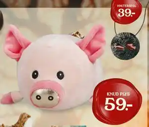 Bilka knud plys, DKK 59 tilbud