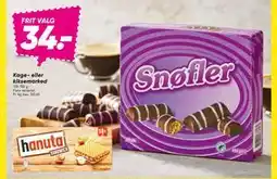 Bilka Kage- eller kiksemarked, DKK 34 tilbud