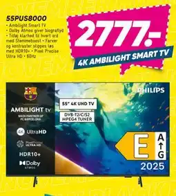 Bilka PHILIPS 55PUS8000, DKK 2777 tilbud