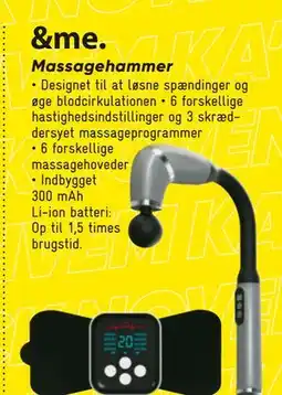 Bilka Massage hammer, DKK 199 tilbud