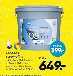 Bilka Tendens vægmaling, DKK 649 tilbud
