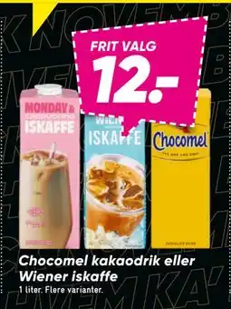 Bilka Chocomel kakaodrik eller Wiener iskaffe, DKK 12 tilbud