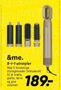 Bilka 5-i-1 airstyler, DKK 189 tilbud