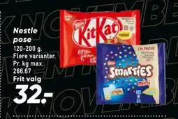 Bilka Nestle pose, DKK 32 tilbud