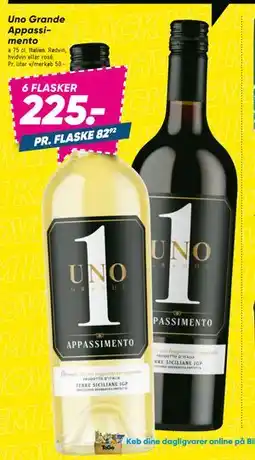 Bilka Uno Grande Appassimento, DKK 225 tilbud