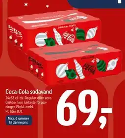 Føtex Coca-Cola sodavand, DKK 69 tilbud