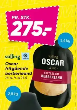 Bilka Oscar fritgående berberieand, DKK 275 tilbud