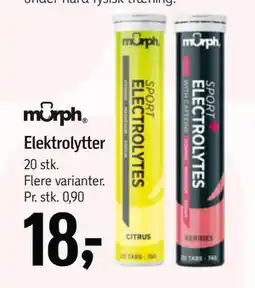Føtex Elektrolytter, DKK 18 tilbud