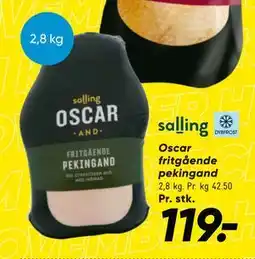 Bilka Oscar fritgående pekingand, DKK 119 tilbud