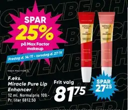 Bilka Miracle Pure Lip Enhancer, DKK 81.75 tilbud