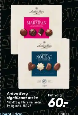 Bilka Anton Berg significant æske, DKK 60 tilbud