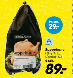 Bilka Suppehøne, DKK 89 tilbud