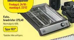 Føtex brødrister, DKK 275.4 tilbud