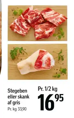 Føtex Stegeben eller skank af gris, DKK 16.95 tilbud