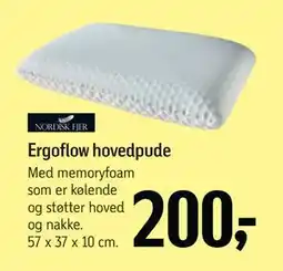 Føtex Ergoflow hovedpude, DKK 200 tilbud