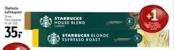 Føtex Starbucks kaffekapsler, DKK 35 tilbud