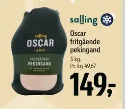 Føtex Oscar fritgående pekingand, DKK 149 tilbud
