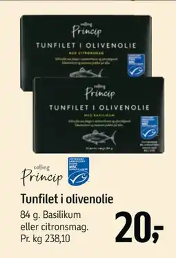 Føtex Tunfilet i olivenolie, DKK 20 tilbud