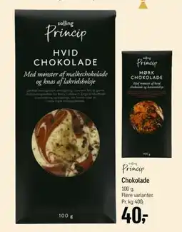 Føtex Chokolade, DKK 40 tilbud