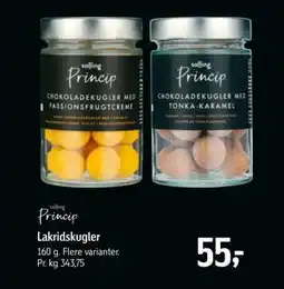 Føtex Lakridskugler, DKK 55 tilbud