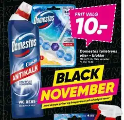 Bilka Domestos toiletrens eller - blokke, DKK 10 tilbud