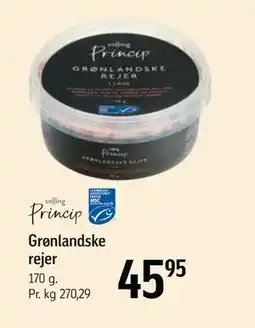 Føtex Grønlandske rejer, DKK 45.95 tilbud
