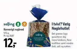 Føtex Kernerigt rugbrød, DKK 12 tilbud