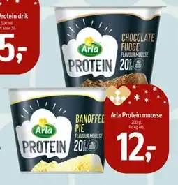 Føtex Arla Protein mousse, DKK 12 tilbud