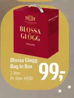 Føtex Blossa Gløgg Bag In Box, DKK 99 tilbud
