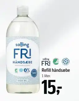 Føtex Refill håndsæbe, DKK 15 tilbud