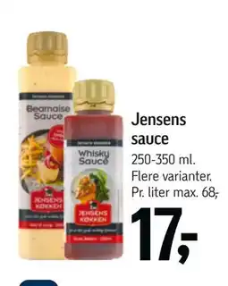 Føtex Jensens sauce, DKK 17 tilbud
