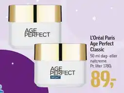 Føtex L’Oréal Paris Age Perfect Classic, DKK 89 tilbud