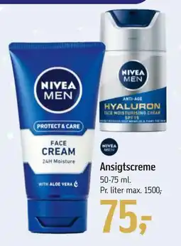 Føtex Ansigtscreme, DKK 75 tilbud