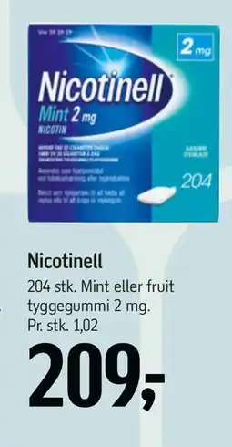 Føtex Nicotinell, DKK 209 tilbud