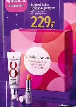 Føtex Elizabeth Arden Eight hour gaveæske, DKK 229 tilbud
