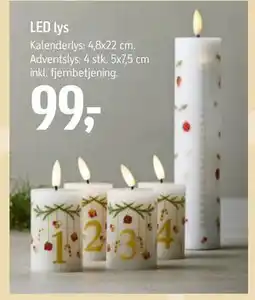 Føtex LED lys, DKK 99 tilbud