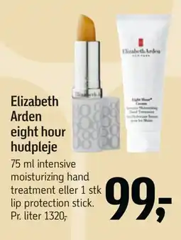 Føtex Elizabeth Arden eight hour hudpleje, DKK 99 tilbud