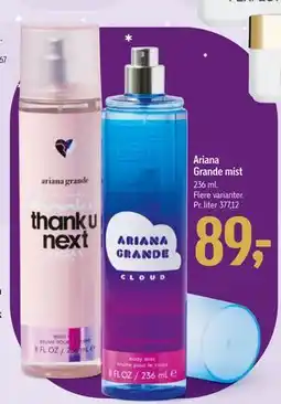 Føtex Ariana Grande mist, DKK 89 tilbud