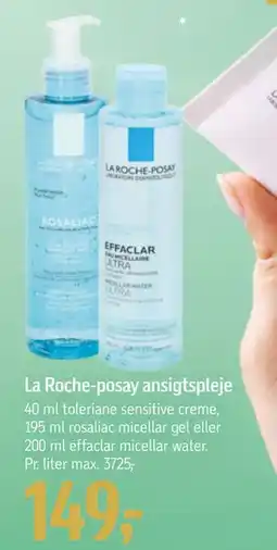 Føtex La Roche-posay ansigtspleje, DKK 149 tilbud