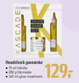 Føtex Headshock gaveæske, DKK 129 tilbud