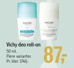 Føtex Vichy deo roll-on, DKK 87 tilbud