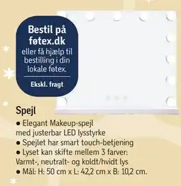 Føtex Spejl, DKK 399 tilbud