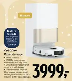 Føtex Robotstøvsuger, DKK 3999 tilbud