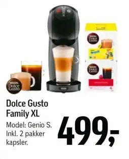 Føtex Dolce Gusto Family XL, DKK 499 tilbud