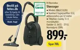Føtex Støvsuger, DKK 899 tilbud