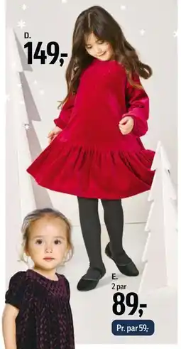 Føtex Strømpebukser til børn, DKK 89 tilbud