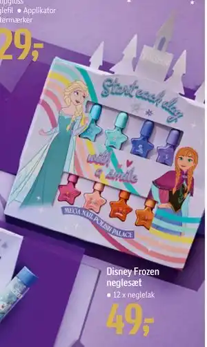 Føtex Disney Frozen neglesæt, DKK 49 tilbud