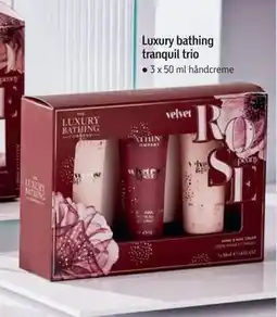 Føtex Luxury bathing tranquil trio, DKK 59 tilbud