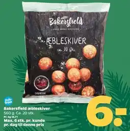 Netto Bakersfield æbleskiver, DKK 6 tilbud